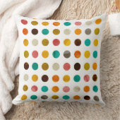 秋の水玉模様 クッション (ブランケット)