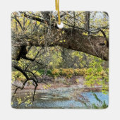 秋の水辺オーナメント セラミックオーナメント (正面)