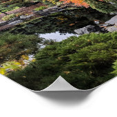 秋の池ポスター ポスター (角)