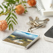 秋の池 キーホルダー (側面)