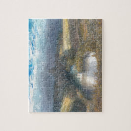 秋の池 ジグソーパズル