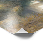 秋の池 フォトプリント            (角)