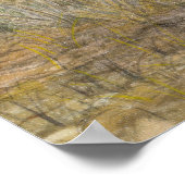 秋の池 ポスター (角)