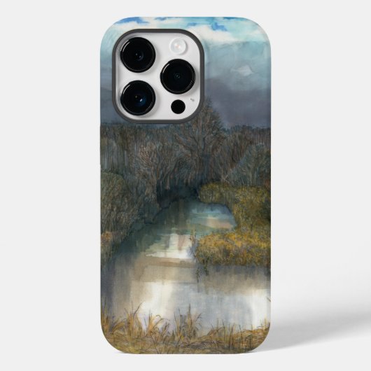 秋の池 Case-Mate iPhoneケース (裏面)
