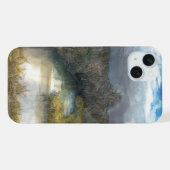 秋の池 iPhoneケース (裏面横)