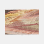 秋の泉 フリースブランケット (正面(横))