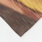 秋の泉 フリースブランケット (角)