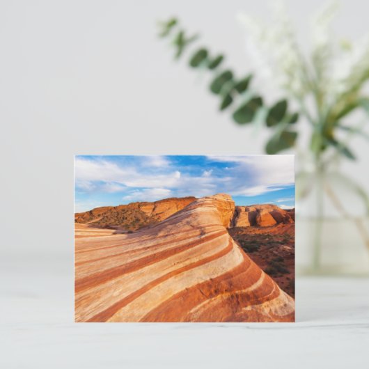 秋の波 ポストカード (スタンド正面)