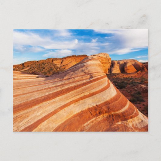 秋の波 ポストカード (正面)