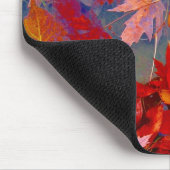 秋の浮遊葉 マウスパッド (コーナー)