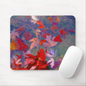 秋の浮遊葉 マウスパッド (マウス)