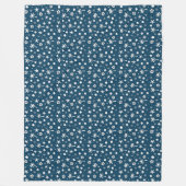 秋の海岸の魅力 フリースブランケット (正面)