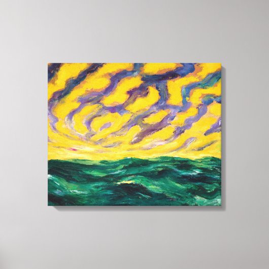 秋の海 | Emil Node | キャンバスプリント (正面)