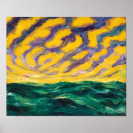 秋の海 | Emil Node | ポスター