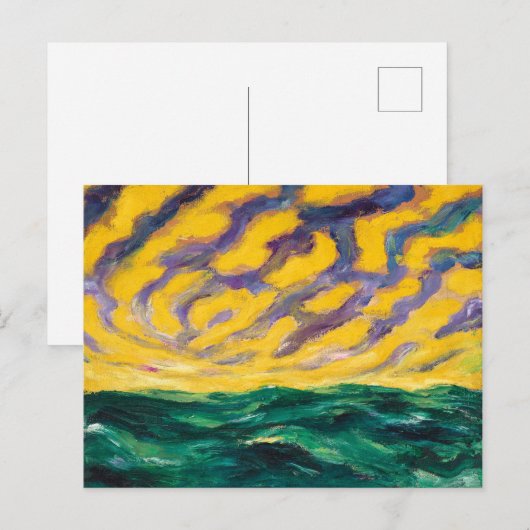 秋の海 | Emil Node | ポストカード (正面/裏面)