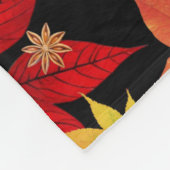 秋の深夜 フリースブランケット (角)