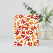 秋の深夜 ポストカード (スタンド正面)