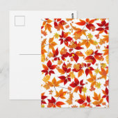 秋の深夜 ポストカード (正面/裏面)