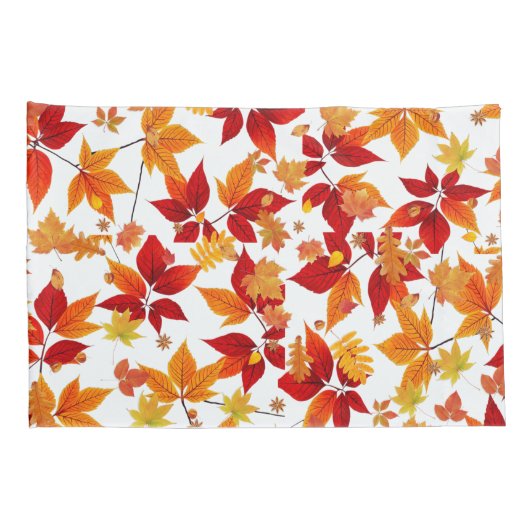 秋の深夜 枕カバー (裏面-右)