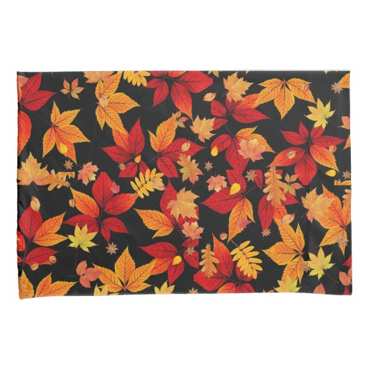 秋の深夜 枕カバー (正面右)