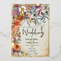 秋の混合水色フローラ結婚ズ