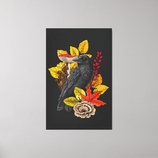 秋の渡り2 キャンバスプリント (正面)