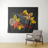 秋の渡り2 タペストリー (インサイチュ(横))