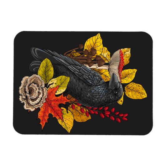 秋の渡り2 マグネット (横)