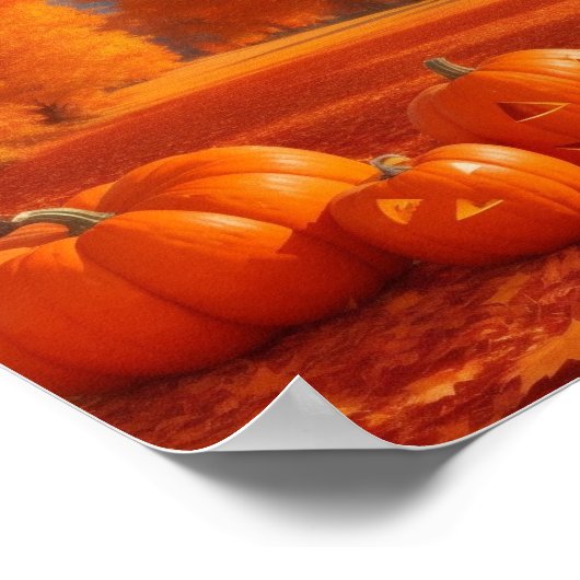 秋の温もり ポスター (角)