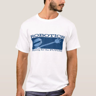 秋の湖"ロボット！" T-シャツ Tシャツ