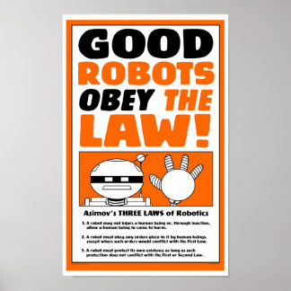 秋の湖「ROBOT LAW」ポスター ポスター