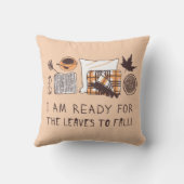 秋の準備離れは出来た！ クッション (裏面)