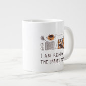 秋の準備離れは出来た! ジャンボコーヒーマグカップ (正面右)