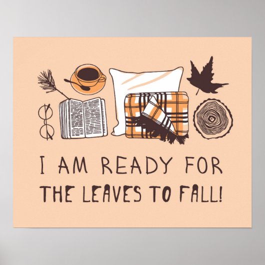 秋の準備離れは出来た！ ポスター (正面)