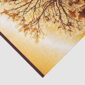 秋の溶融金ゴールドツリー 薄葉紙 (詳細)