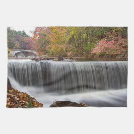 秋の滝アットバンデルビルド キッチンタオル