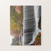 秋の滝アットバンデルビルド ジグソーパズル (縦)