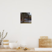 秋の滝ポスター ポスター (キッチン)