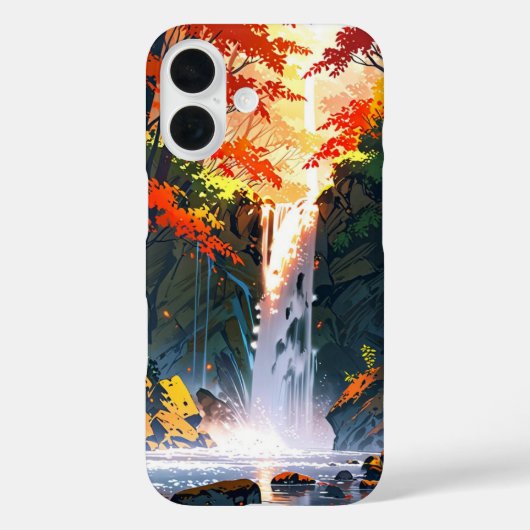 秋の滝魔法 Case-Mate iPhoneケース (裏面)