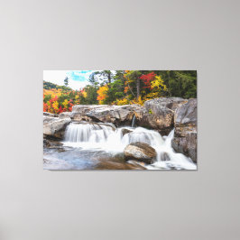 秋の滝 キャンバスプリント