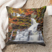 秋の滝 クッション (ブランケット)