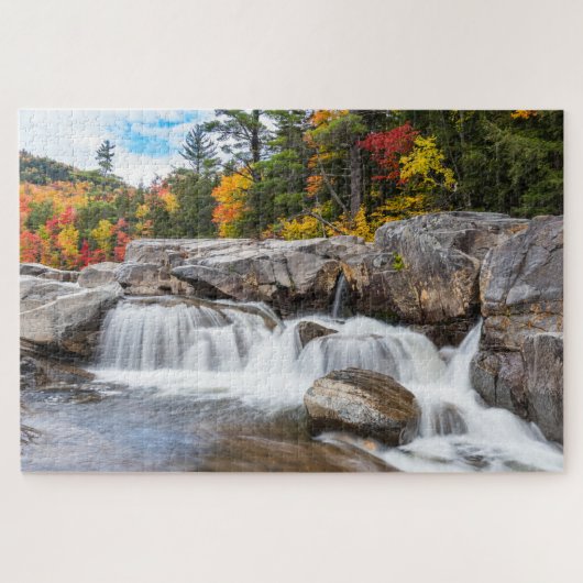 秋の滝 ジグソーパズル (横)