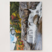 秋の滝 ジグソーパズル (縦)