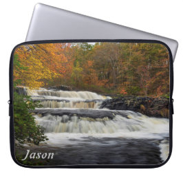秋の滝(2) ラップトップスリーブ