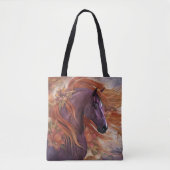 秋の火トートバッグ トートバッグ (正面)