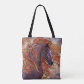 秋の火トートバッグ トートバッグ (裏面)