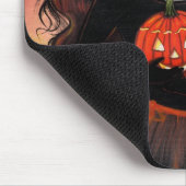 秋の炎ハロウィンマウスパッド マウスパッド (コーナー)