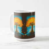 秋の炎 コーヒーマグカップ (正面左)