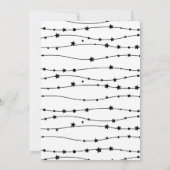 秋の焚き火パーティーのお誘い 招待状 (裏面)