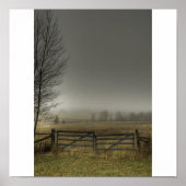 秋の牧場 ポスター (正面)